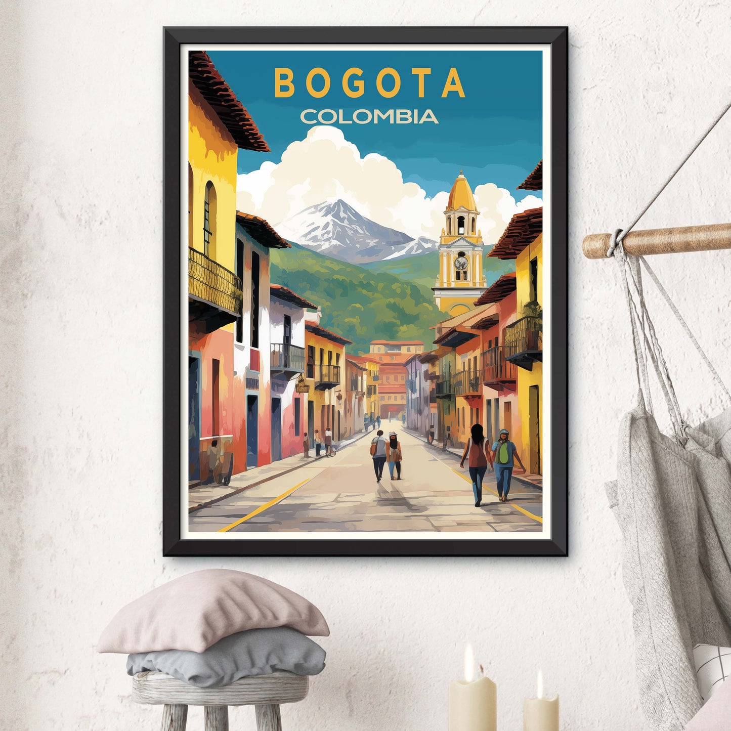 Vibrant Vistas: Bogotá's Colorful Charms