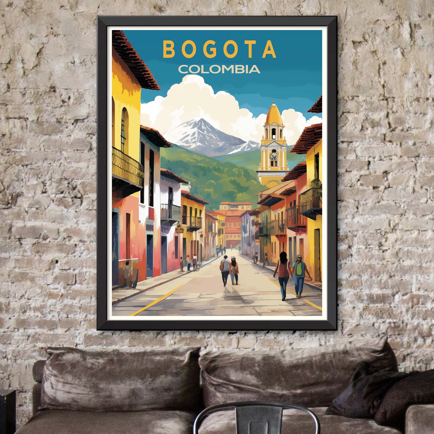 Vibrant Vistas: Bogotá's Colorful Charms