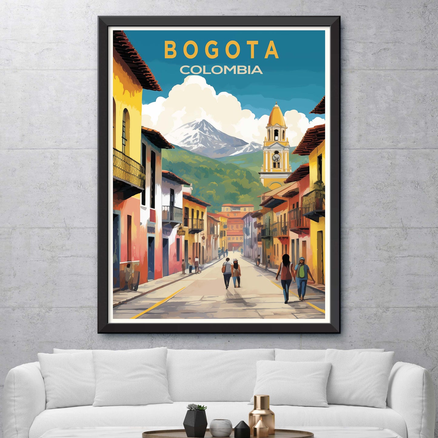 Vibrant Vistas: Bogotá's Colorful Charms