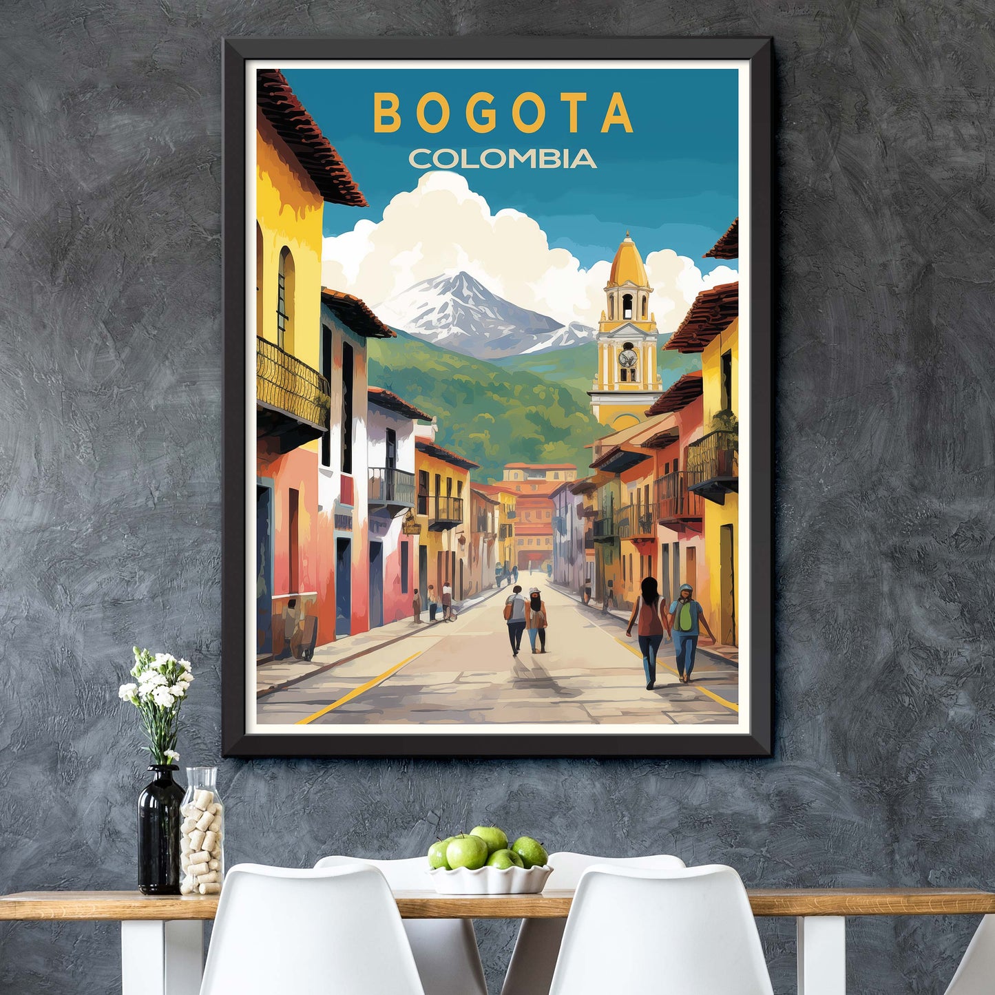 Vibrant Vistas: Bogotá's Colorful Charms