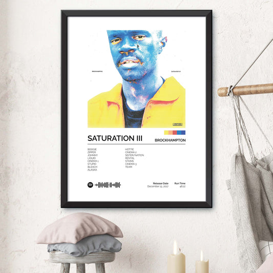 BROCKHAMPTON - SATURATION III Album Cover Print