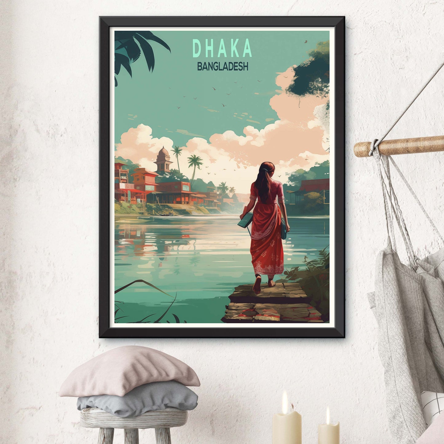 Bangladesh Travel Poster