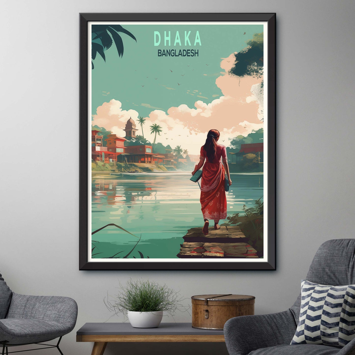 Bangladesh Travel Poster