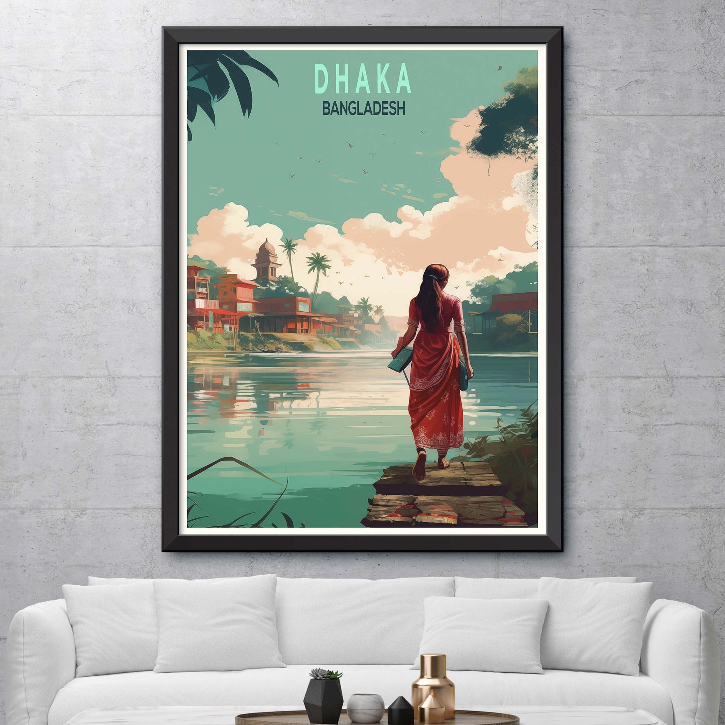 Bangladesh Travel Poster