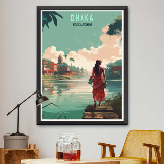 Bangladesh Travel Poster