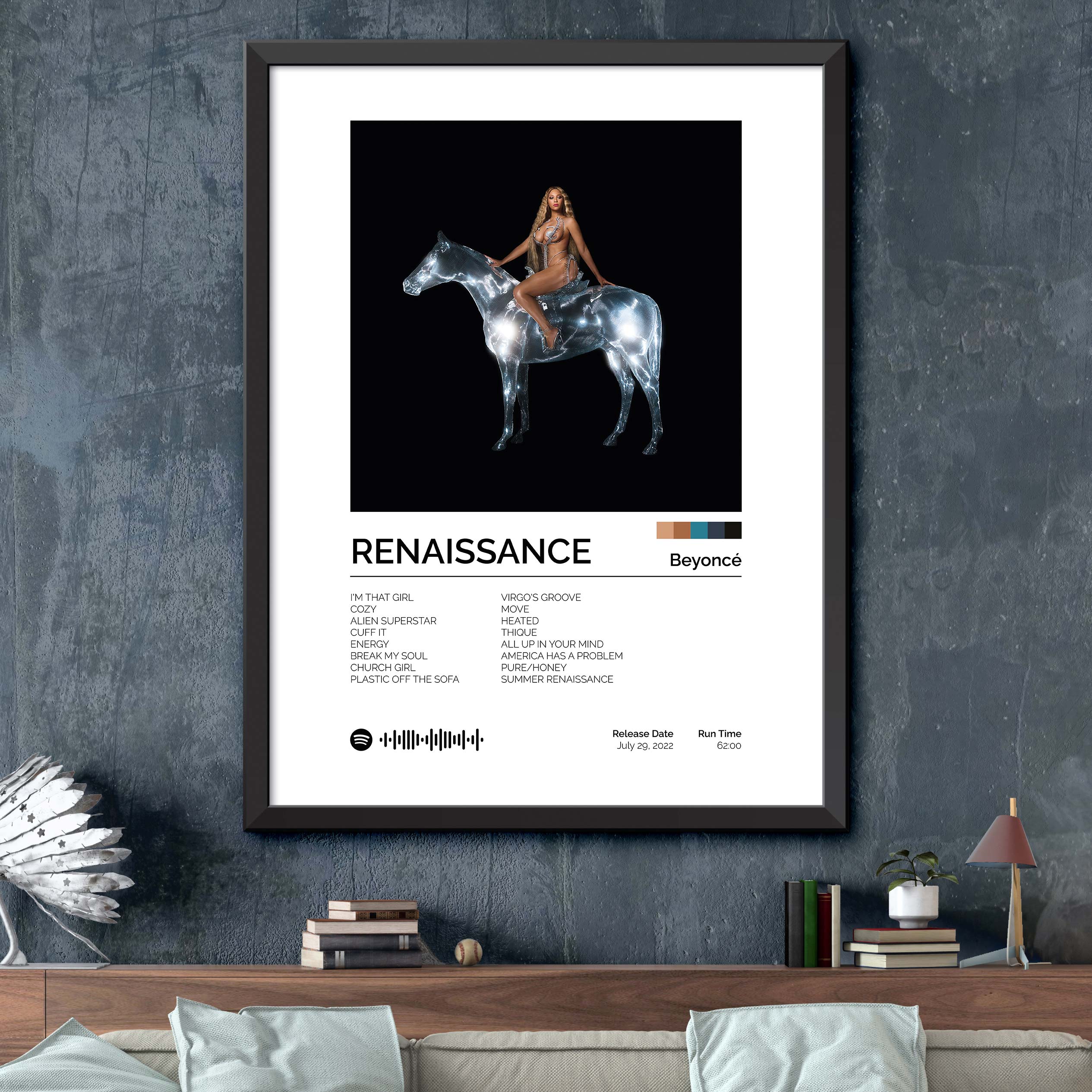 Beyoncé - RENAISSANCE Album Cover Print – Dormfuly