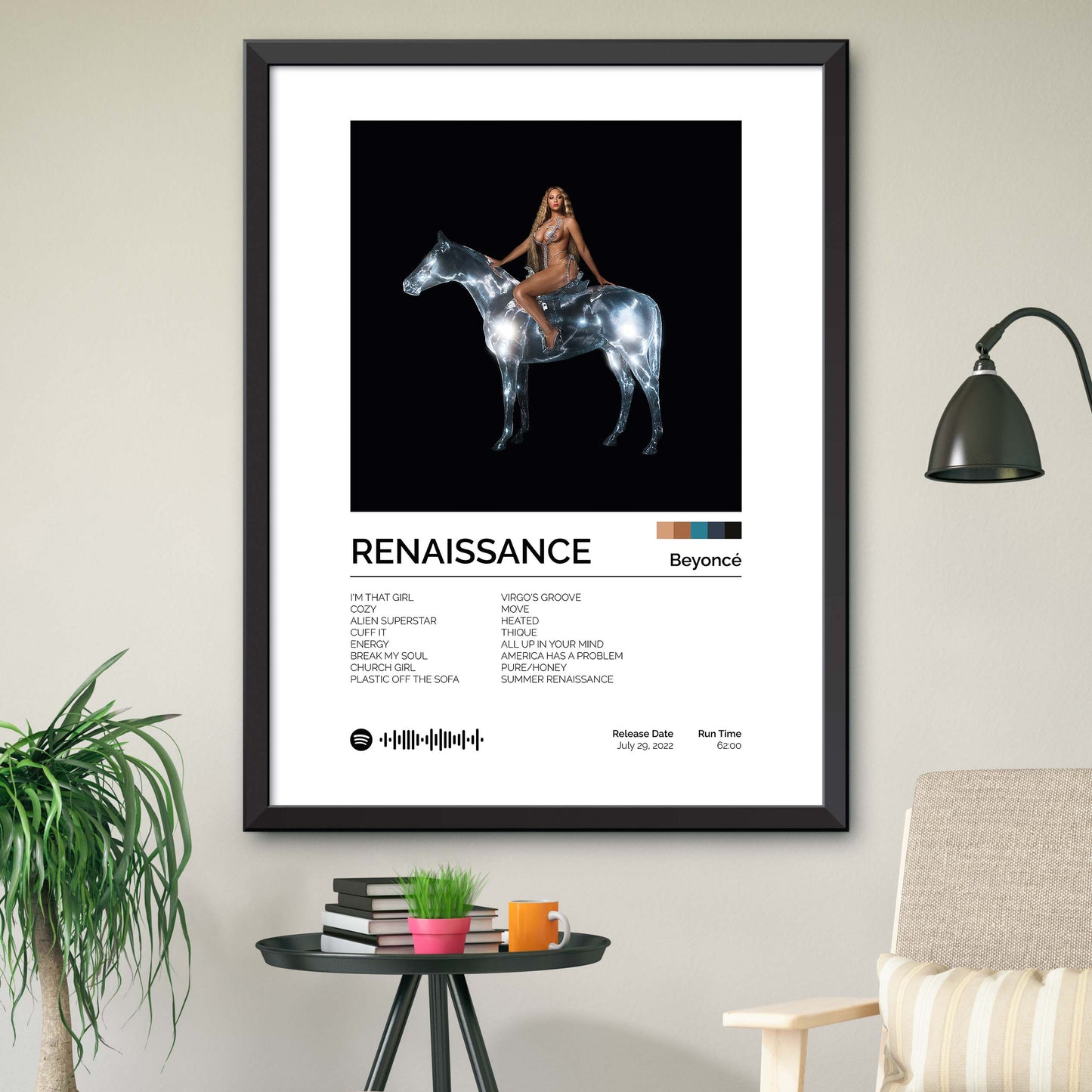 Beyoncé - RENAISSANCE Album Cover Print