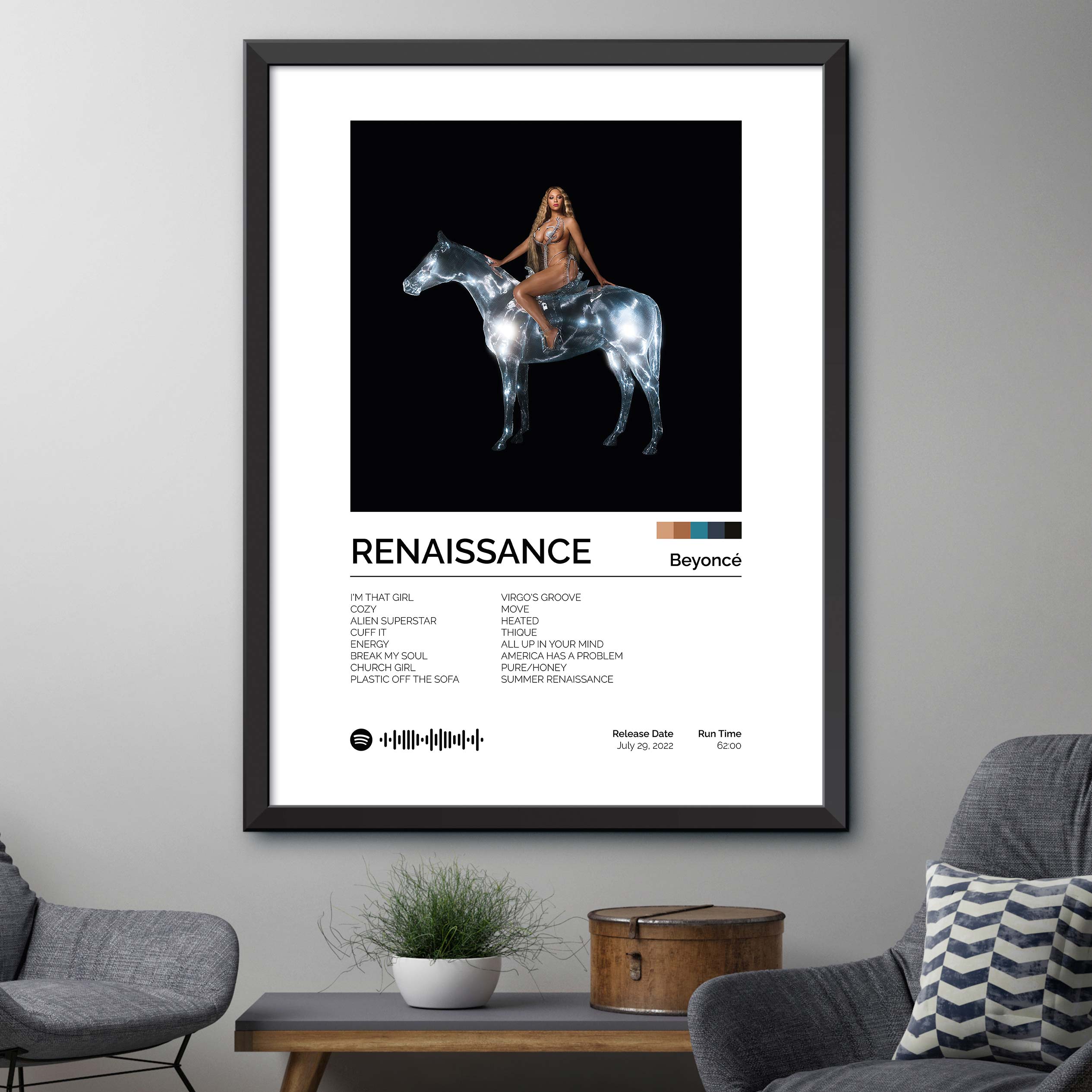 Beyoncé - RENAISSANCE Album Cover Print – Dormfuly