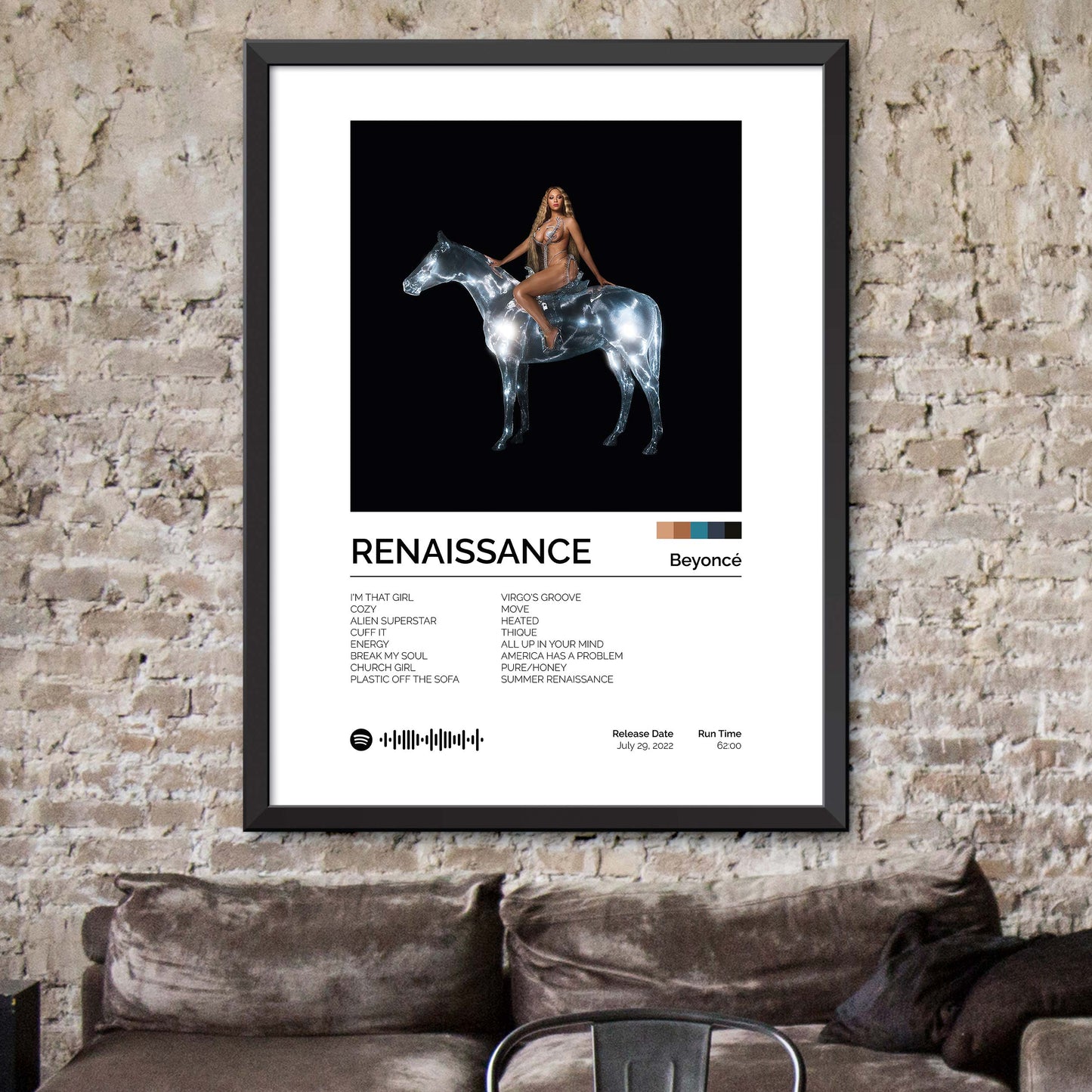 Beyoncé - RENAISSANCE Album Cover Print