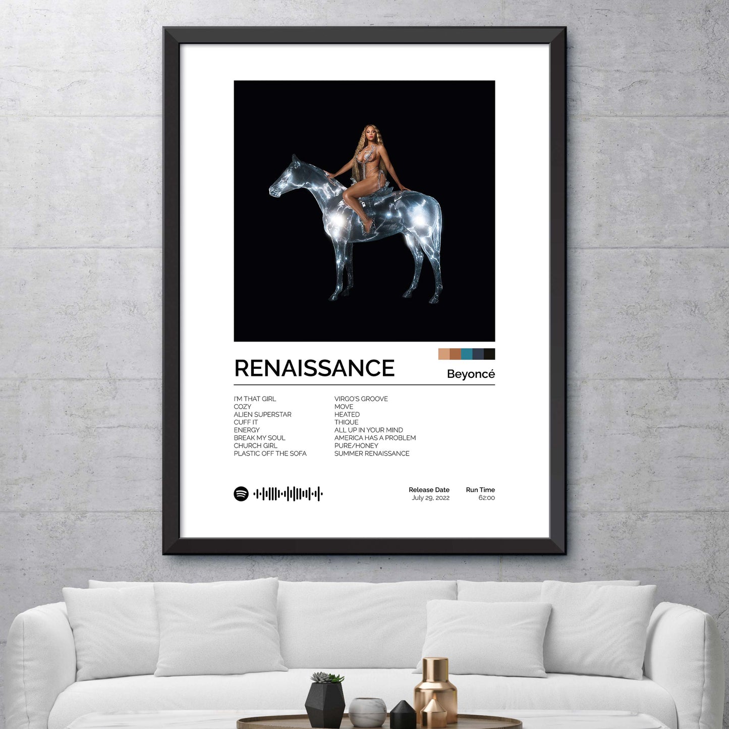 Beyoncé - RENAISSANCE Album Cover Print