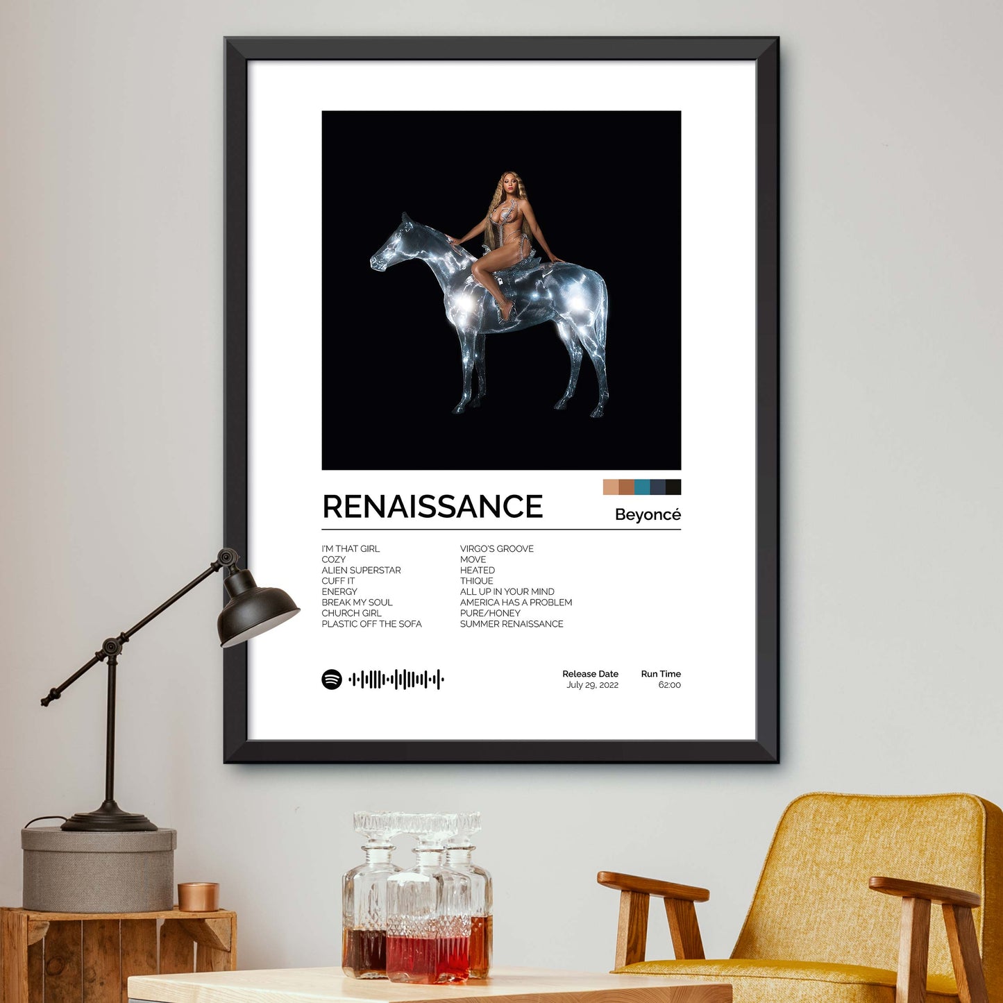 Beyoncé - RENAISSANCE Album Cover Print