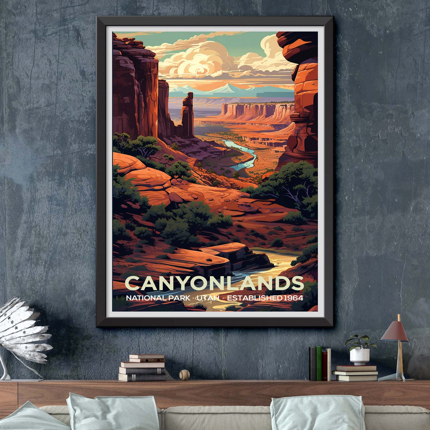 Canyonlands National Park Travel Poster