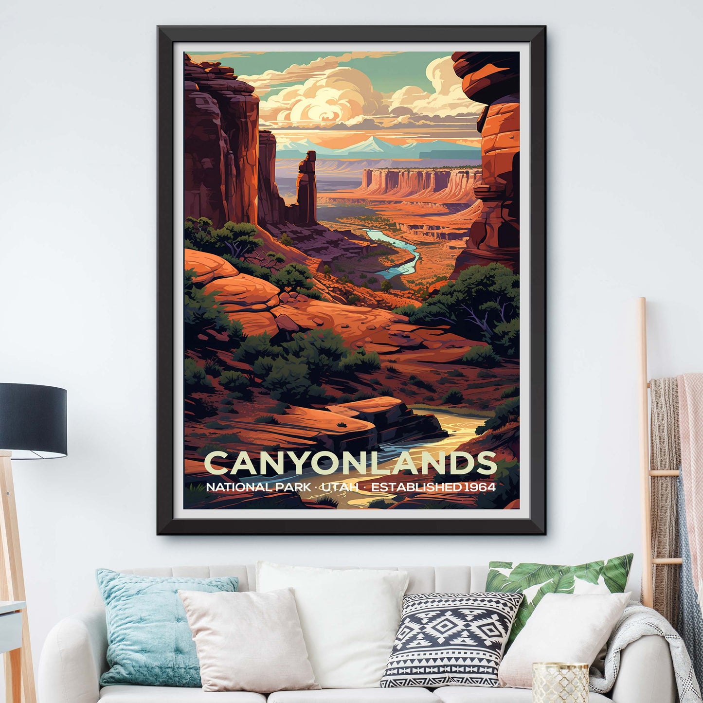 Canyonlands National Park Travel Poster