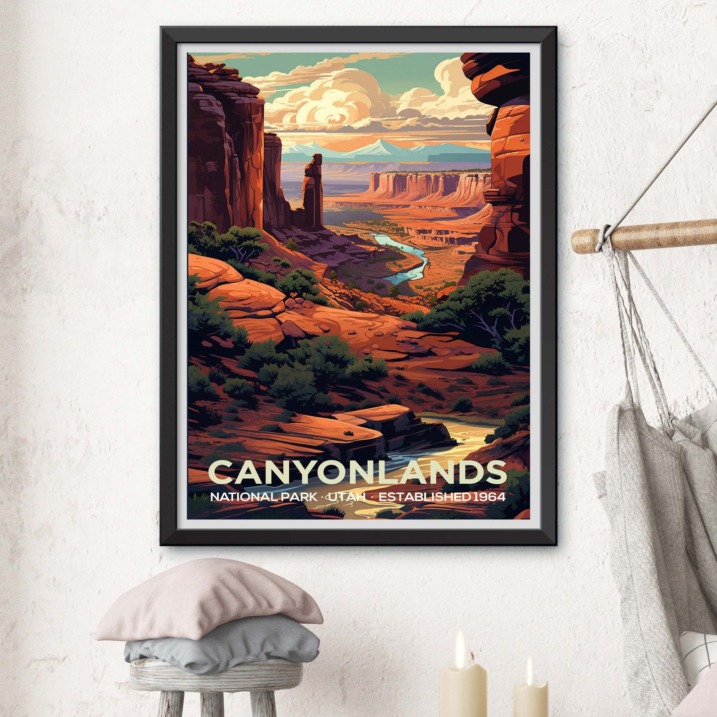 Canyonlands National Park Travel Poster