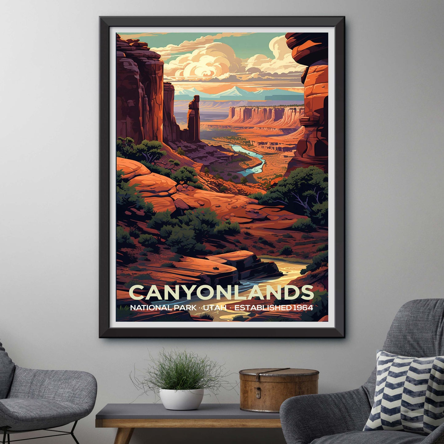 Canyonlands National Park Travel Poster