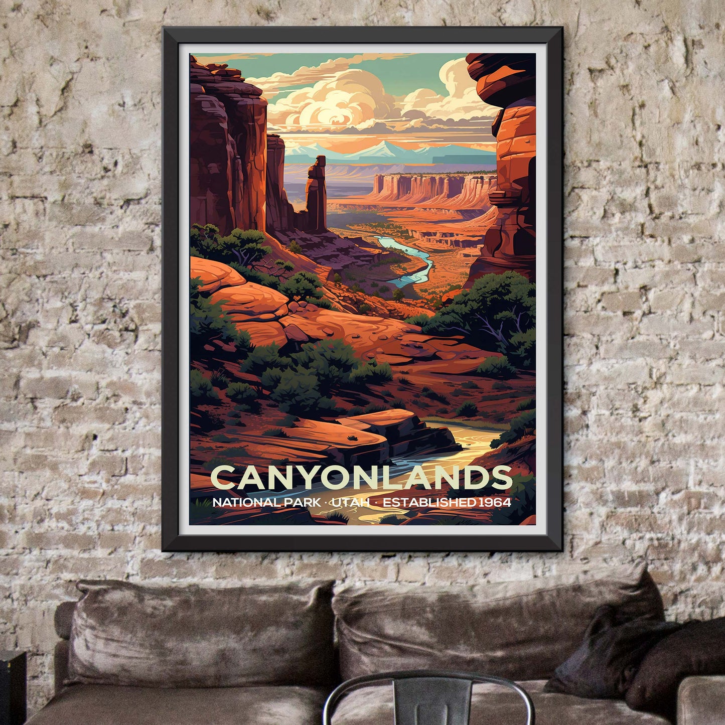 Canyonlands National Park Travel Poster