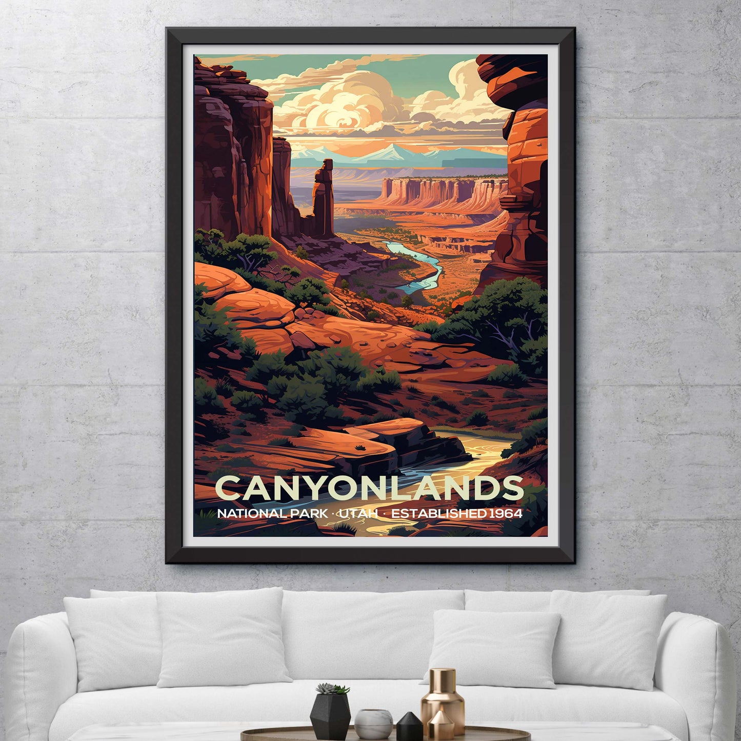 Canyonlands National Park Travel Poster