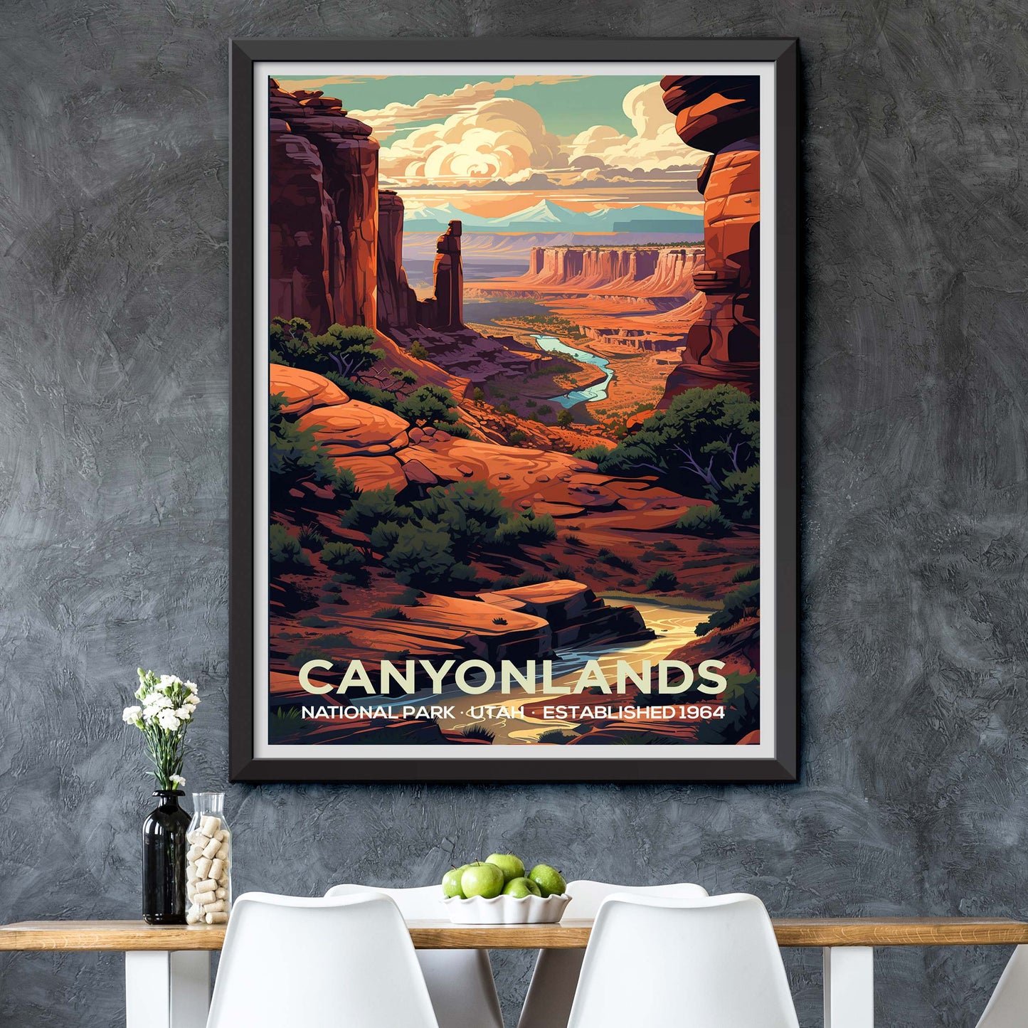 Canyonlands National Park Travel Poster