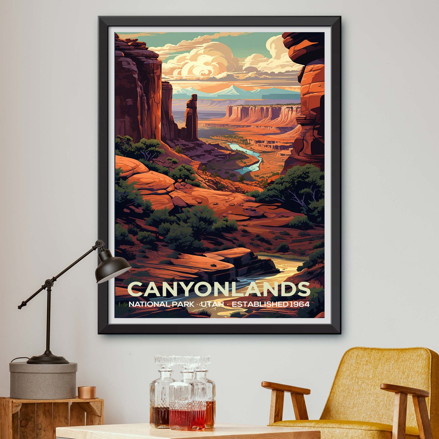 Canyonlands National Park Travel Poster