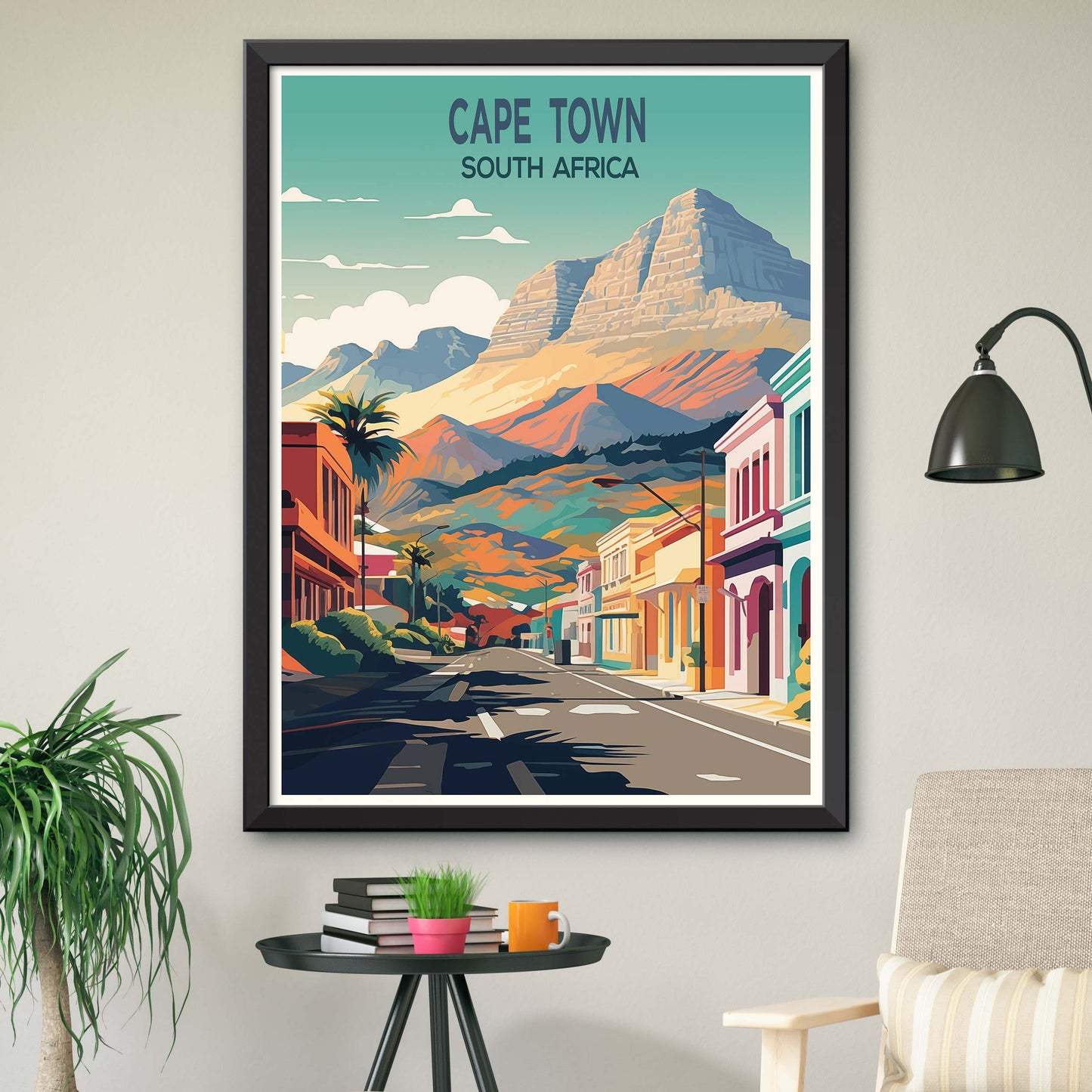 Cape Town, South Africa Travel Poster Print