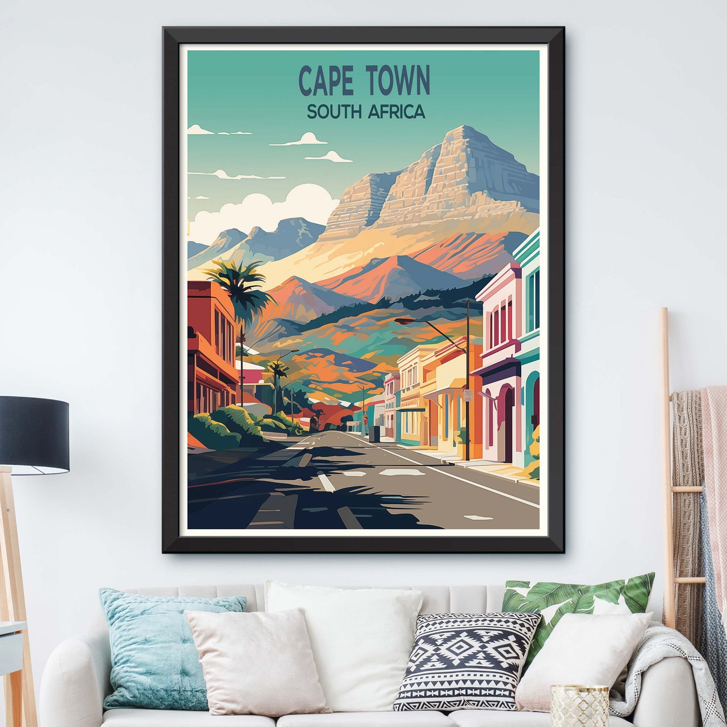 Cape Town, South Africa Travel Poster Print