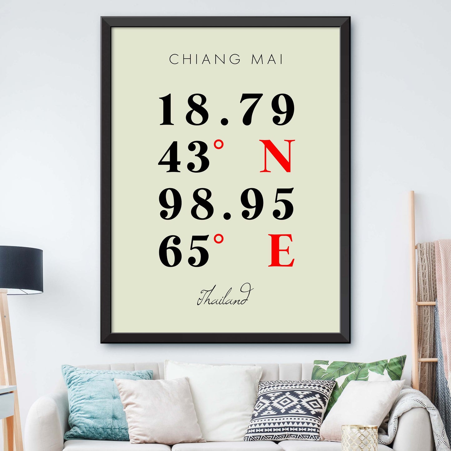Chiang-Mai Coordinate Map