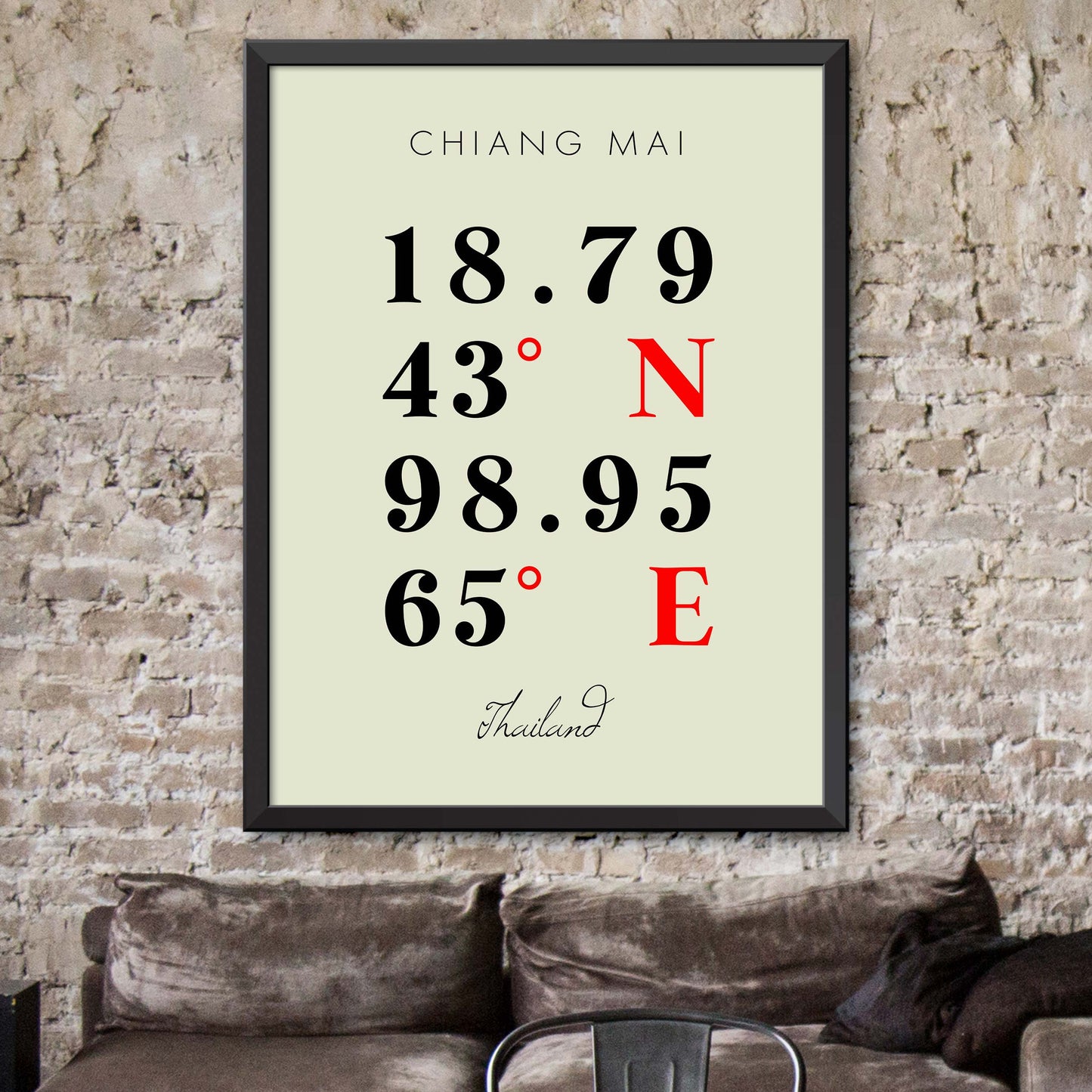 Chiang-Mai Coordinate Map