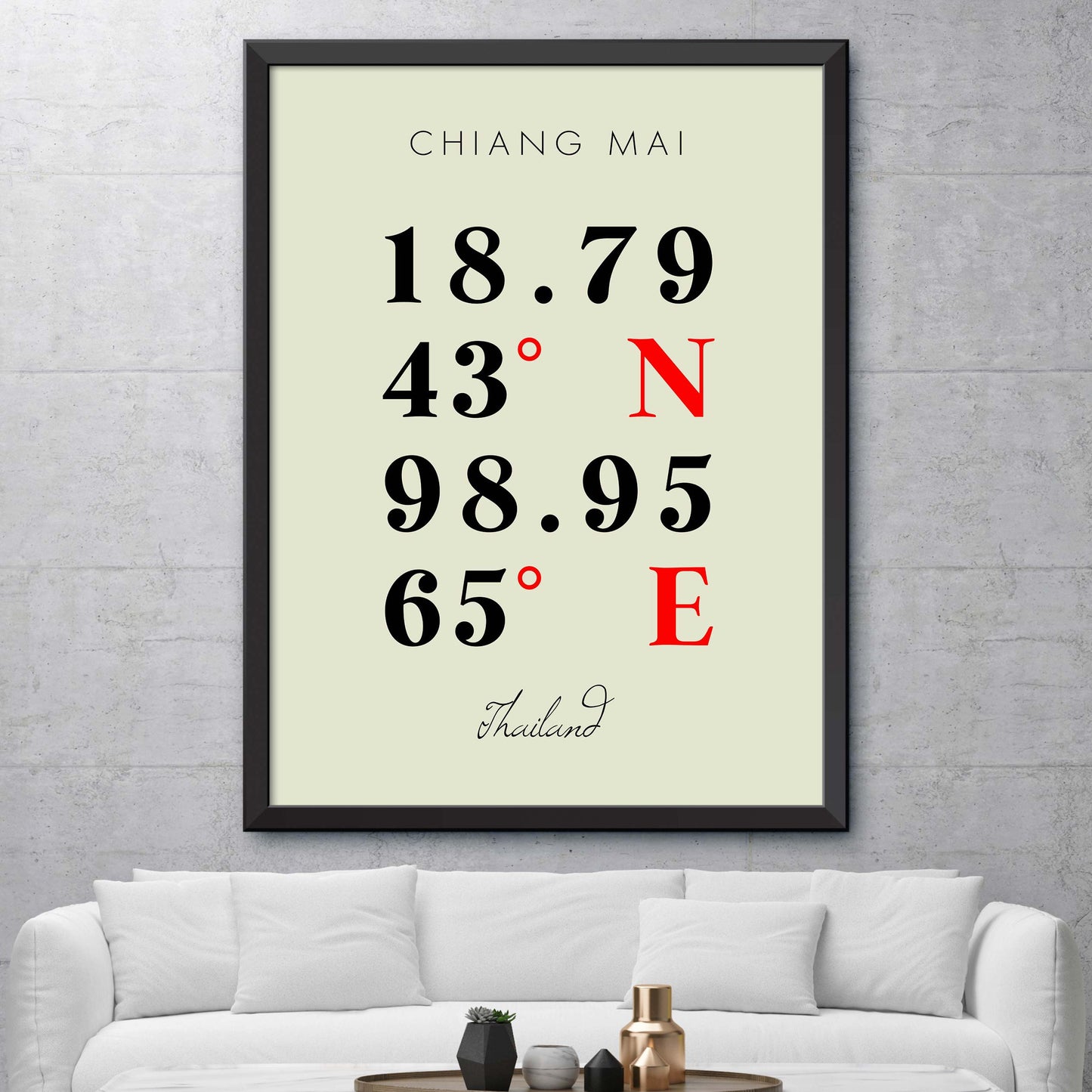 Chiang-Mai Coordinate Map