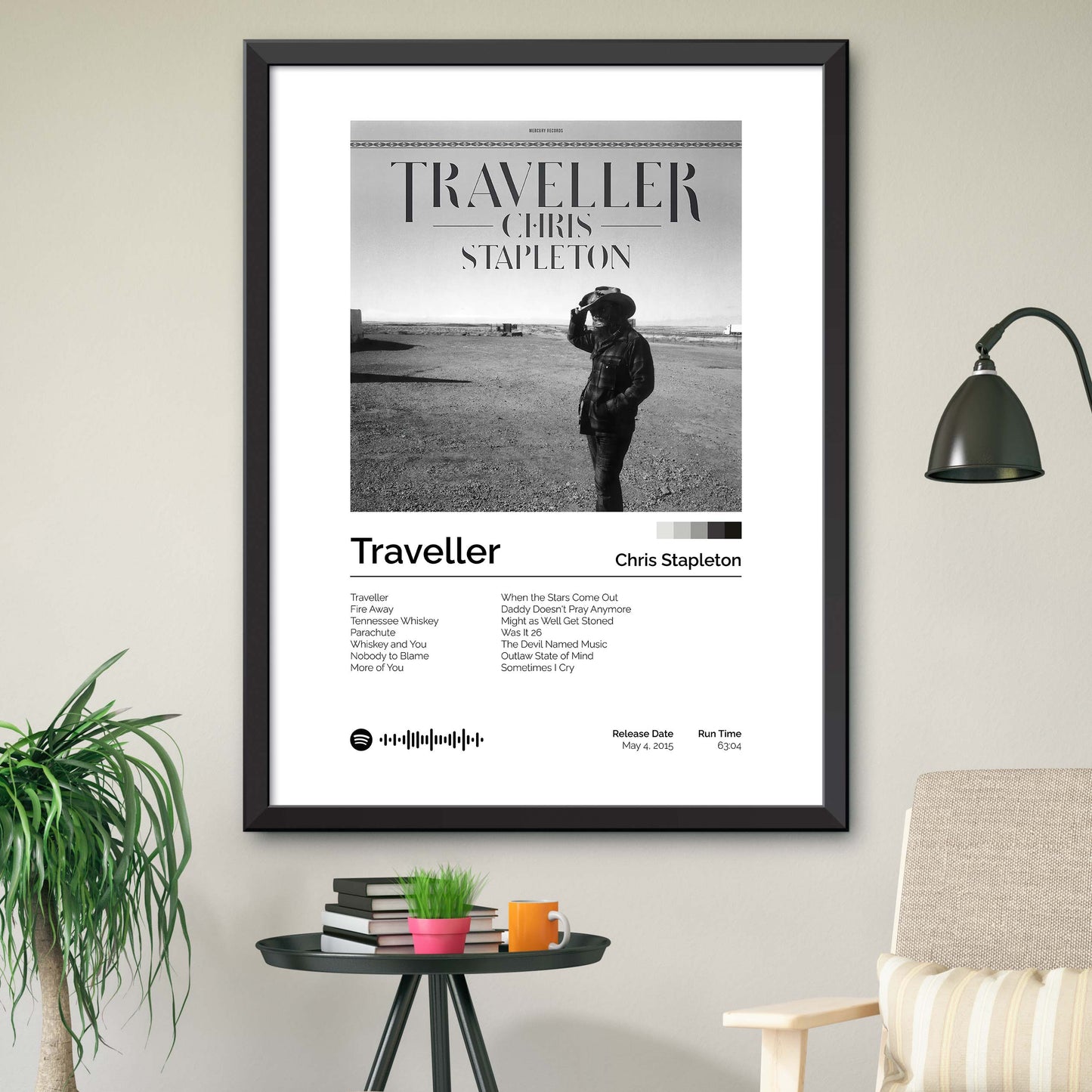 Chris Stapleton - Traveller Album Cover Print