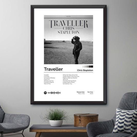 Chris Stapleton - Traveller Album Cover Print