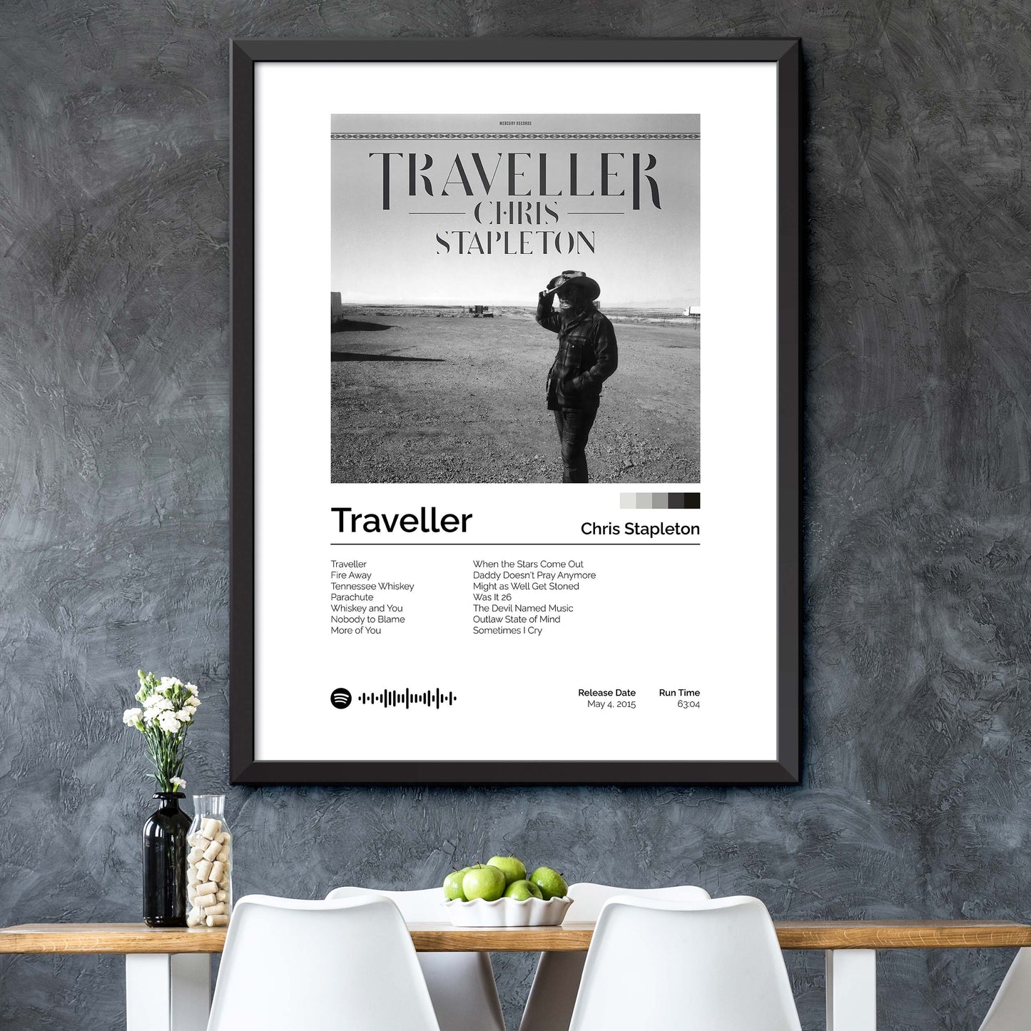 Chris Stapleton - Traveller Album Cover Print