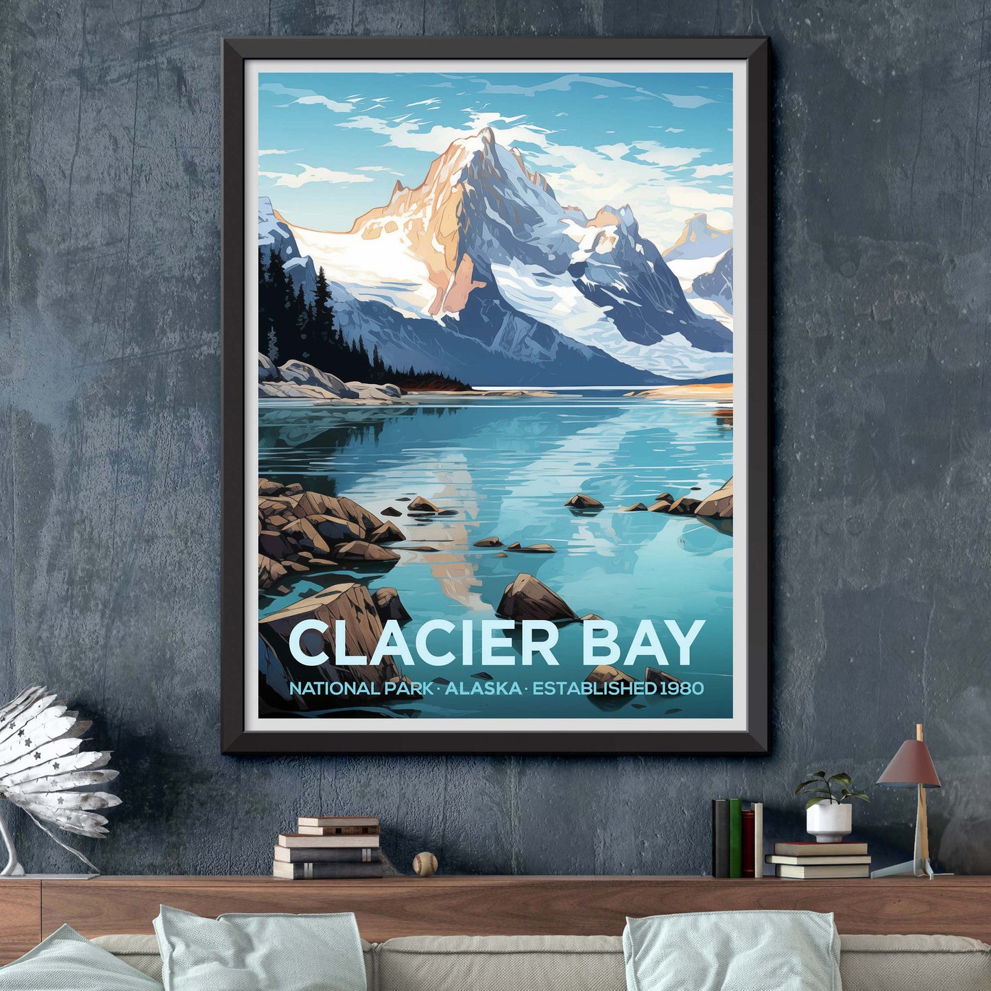 Glacier Bay National Park Travel Print