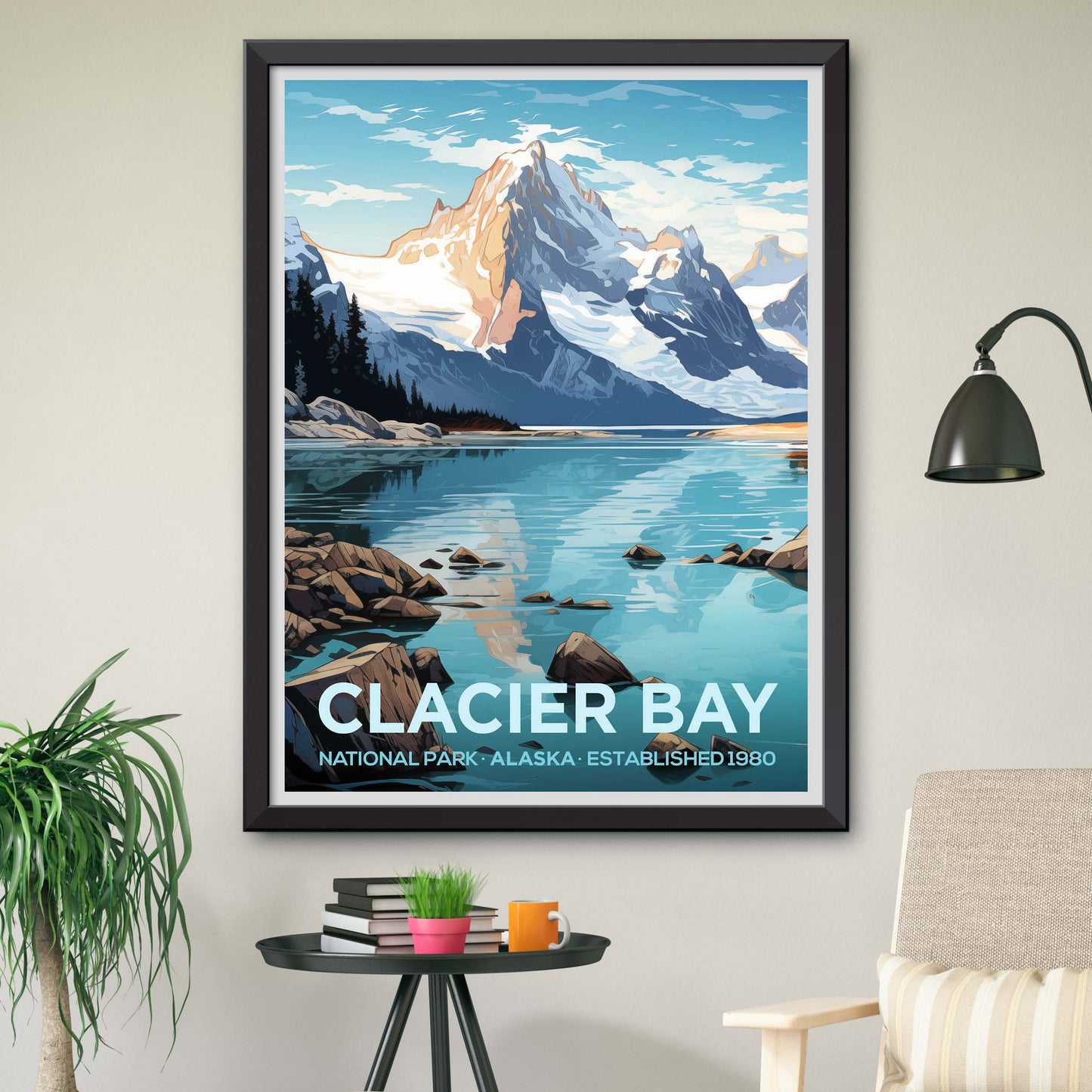 Glacier Bay National Park Travel Print