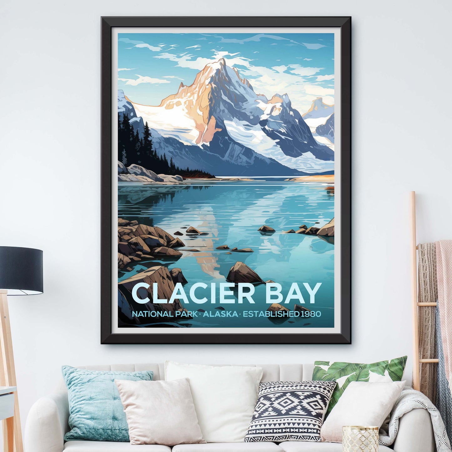 Glacier Bay National Park Travel Print