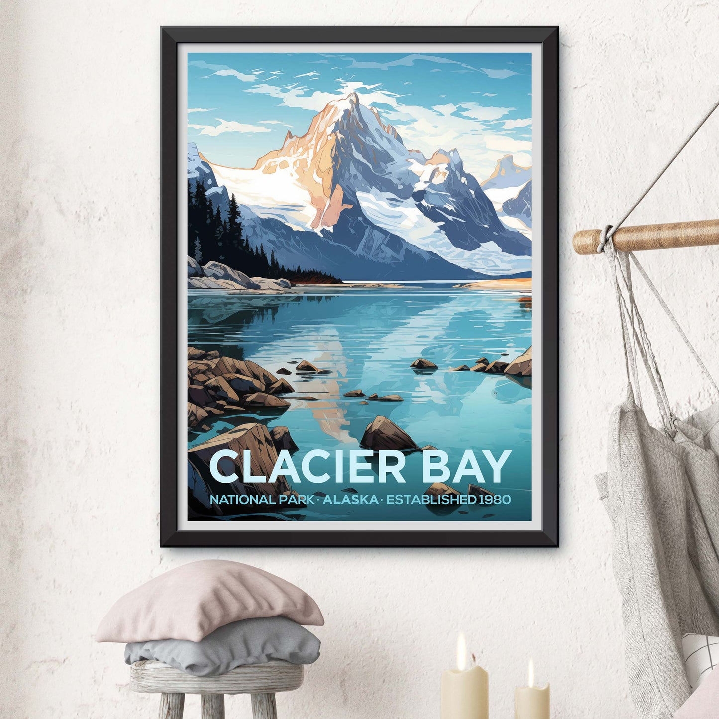 Glacier Bay National Park Travel Print