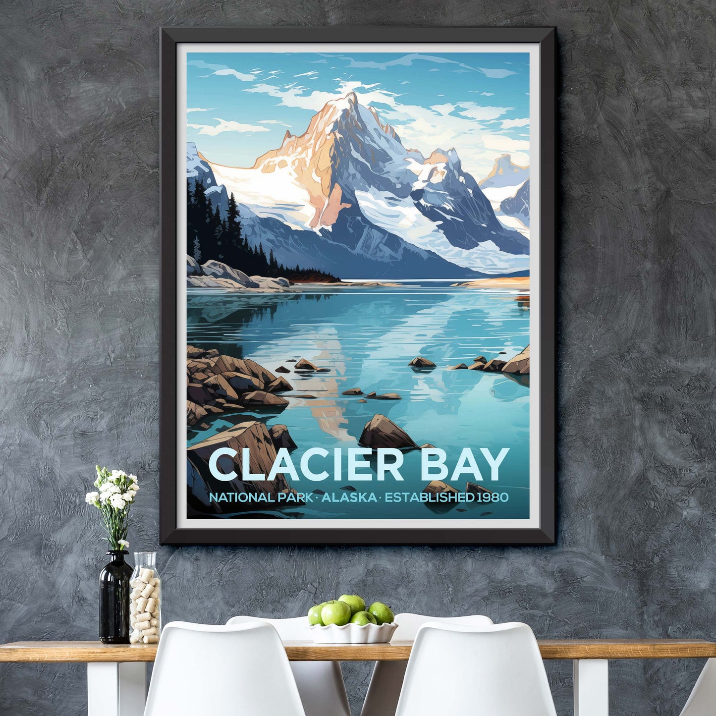 Glacier Bay National Park Travel Print