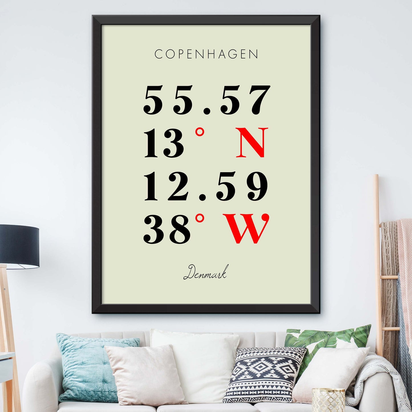 Copenhagen Coordinate Map