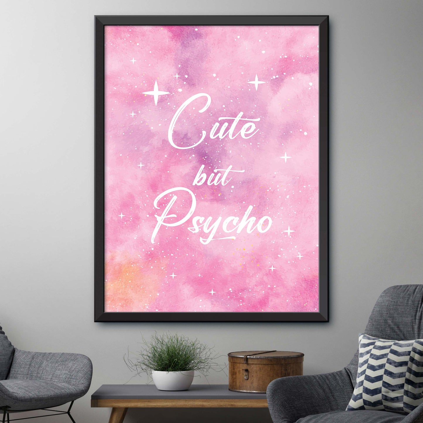 Cute But Psycho Poster