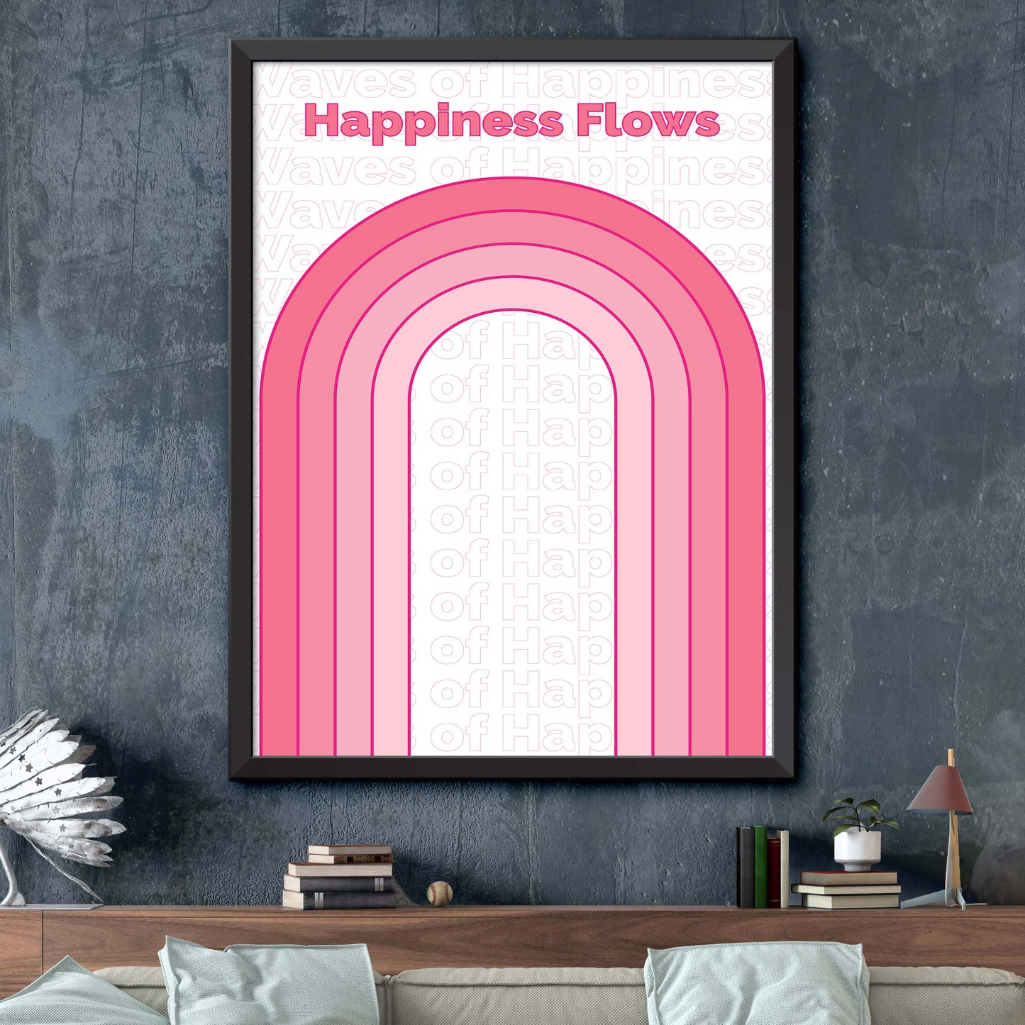 Happiness Flows Poster