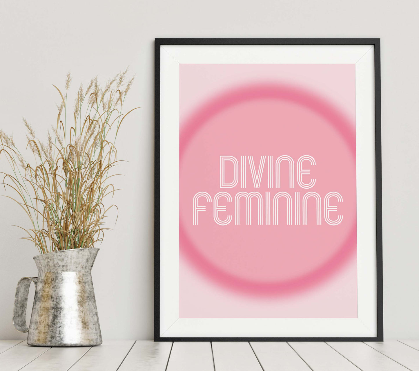 Pink Divine Feminine Print