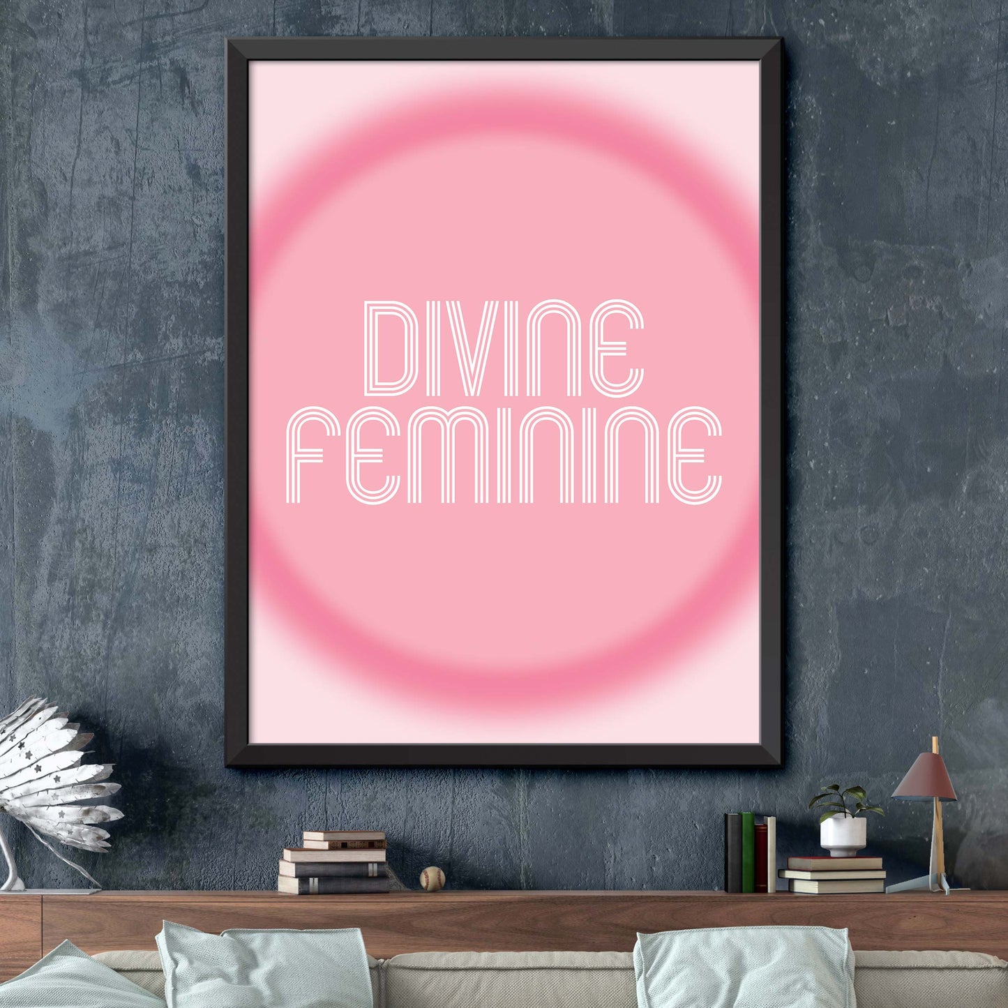 Pink Divine Feminine Print