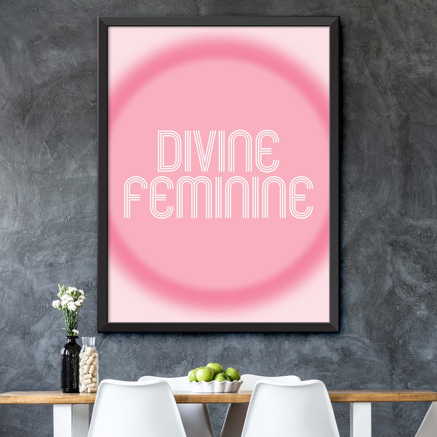 Pink Divine Feminine Print