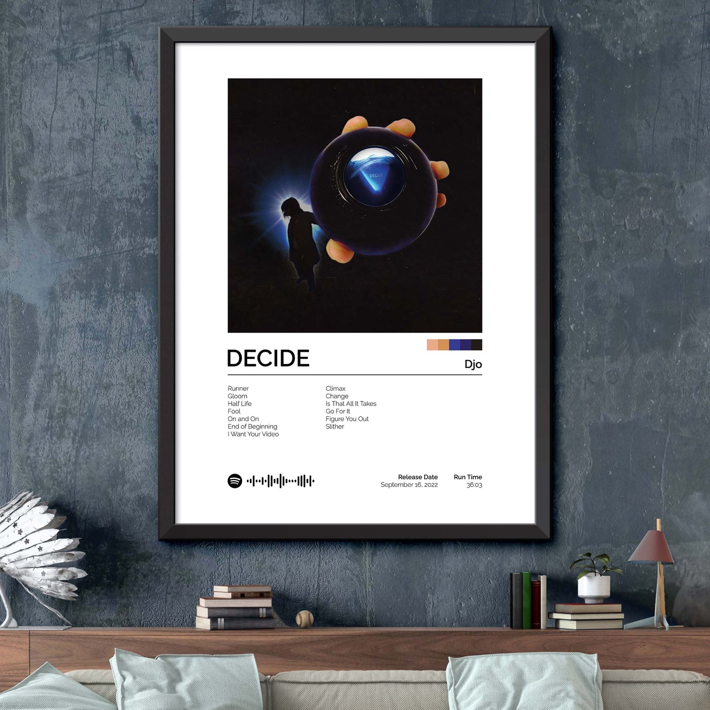 Djo - DECIDE Album Cover Print