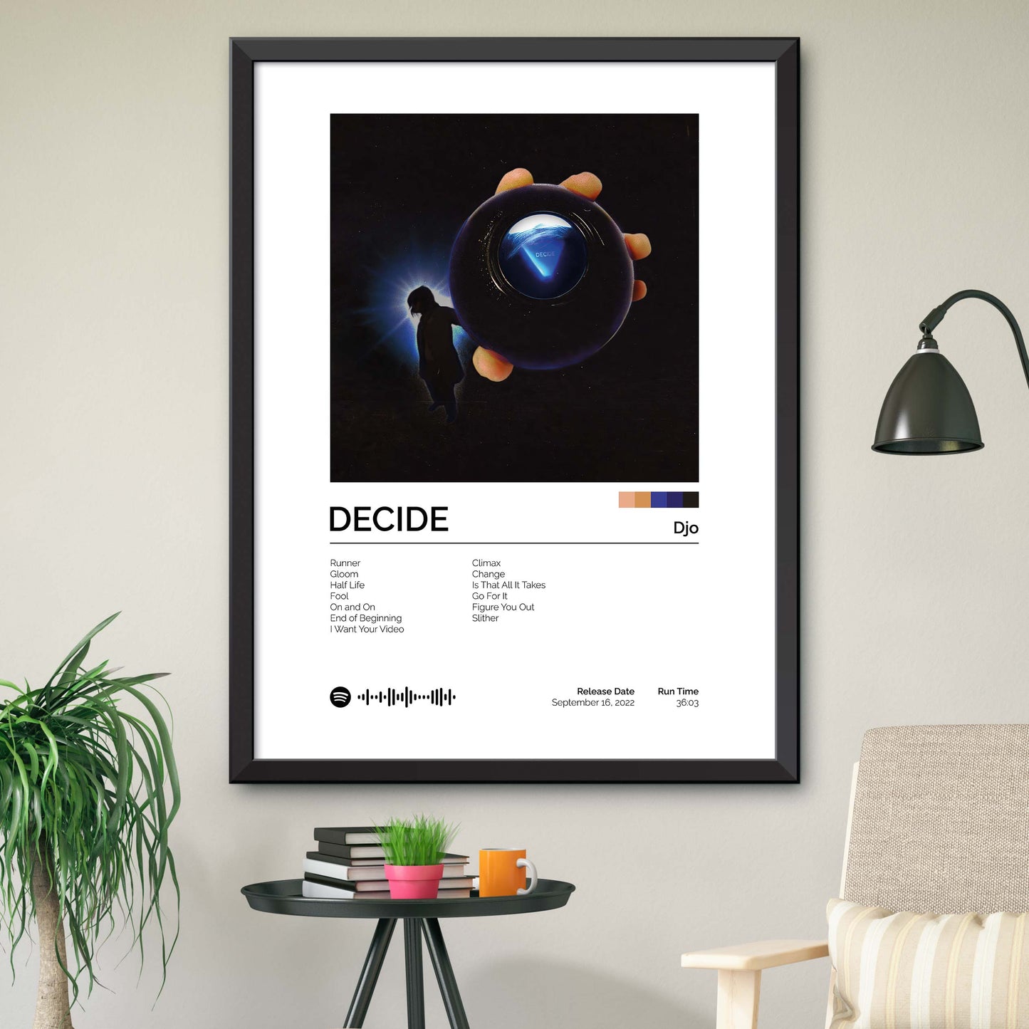 Djo - DECIDE Album Cover Print