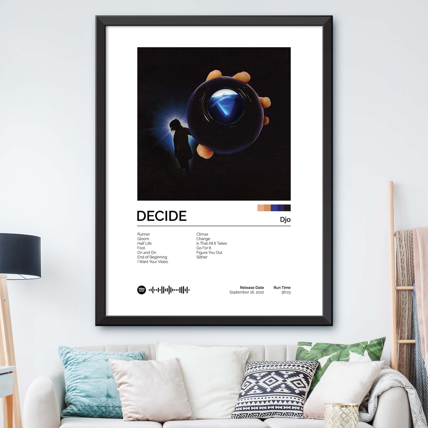 Djo - DECIDE Album Cover Print