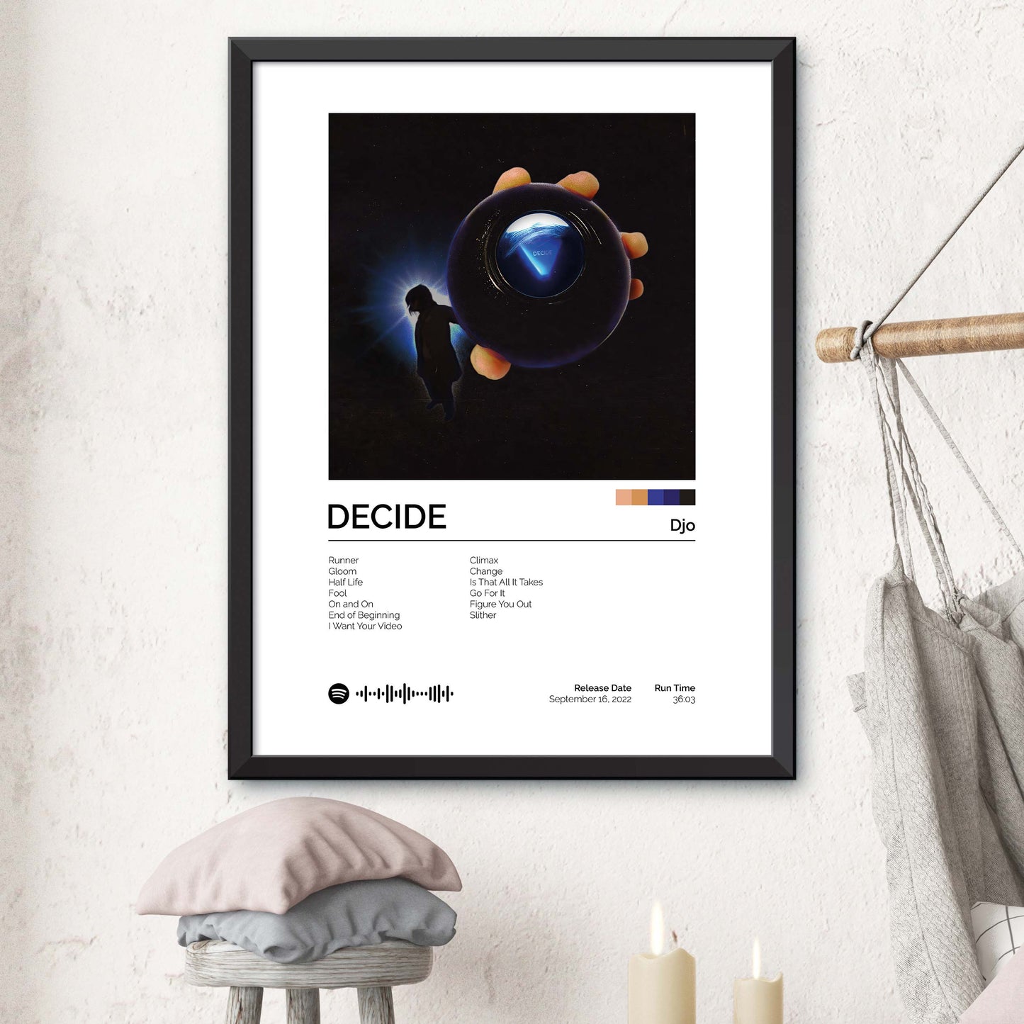 Djo - DECIDE Album Cover Print