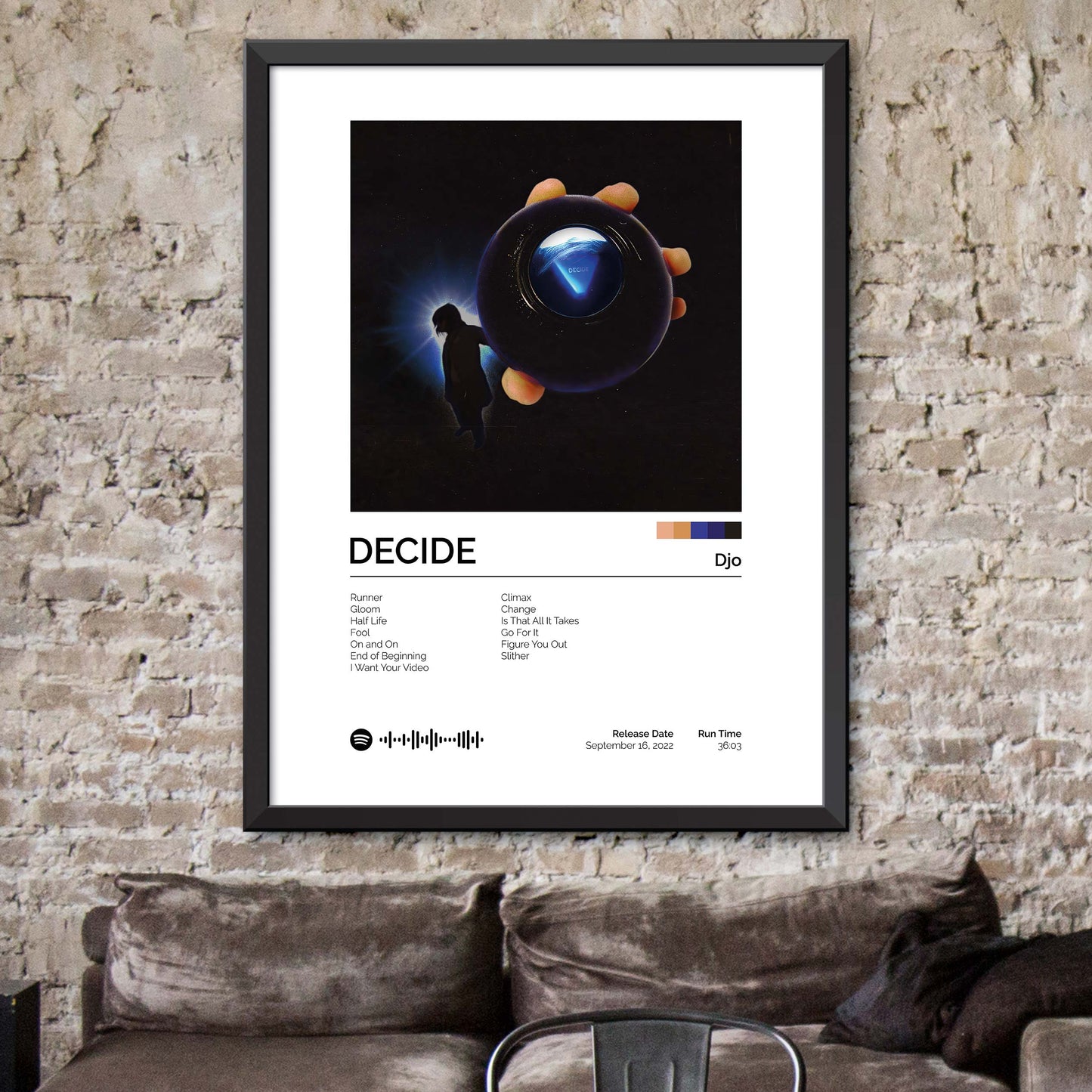 Djo - DECIDE Album Cover Print