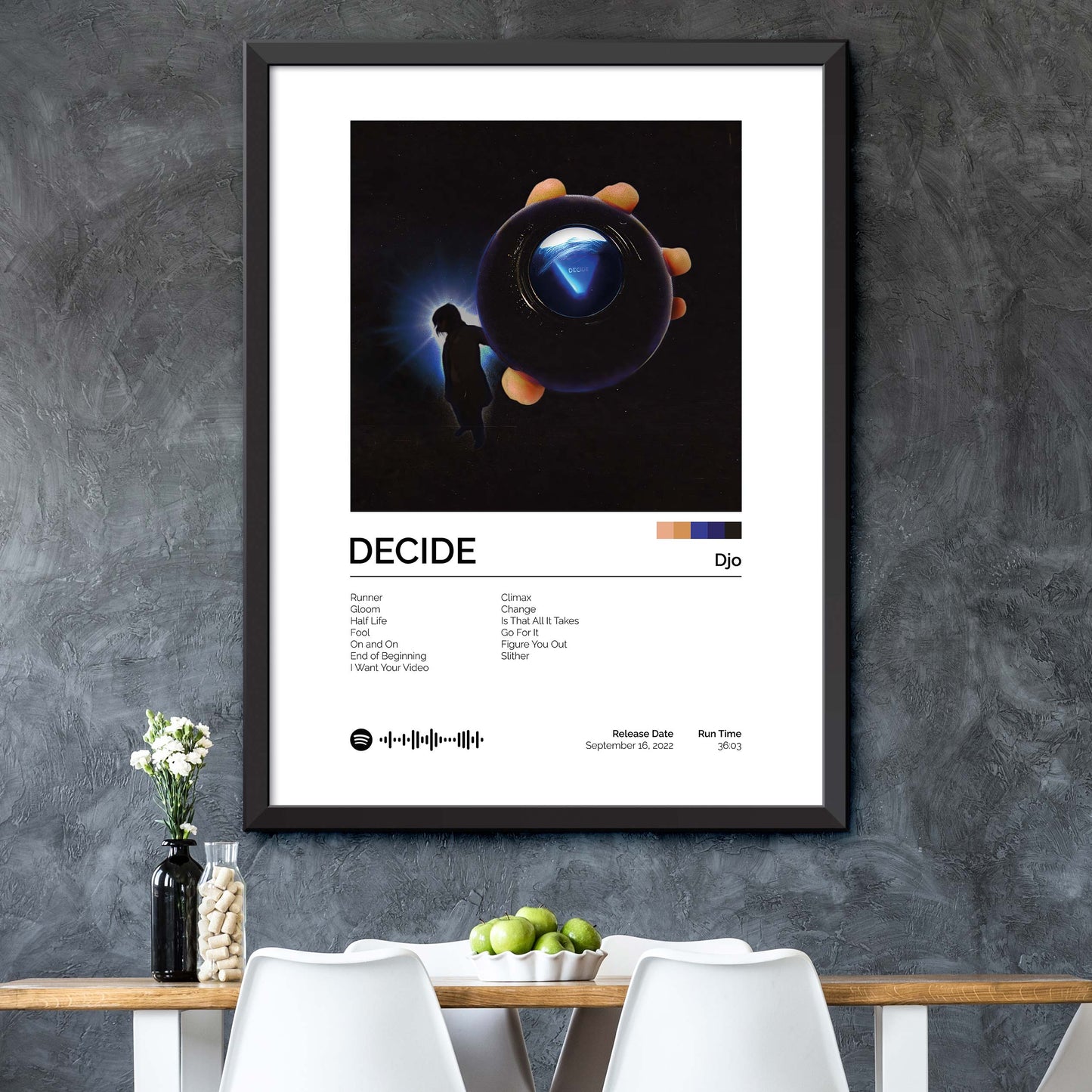 Djo - DECIDE Album Cover Print