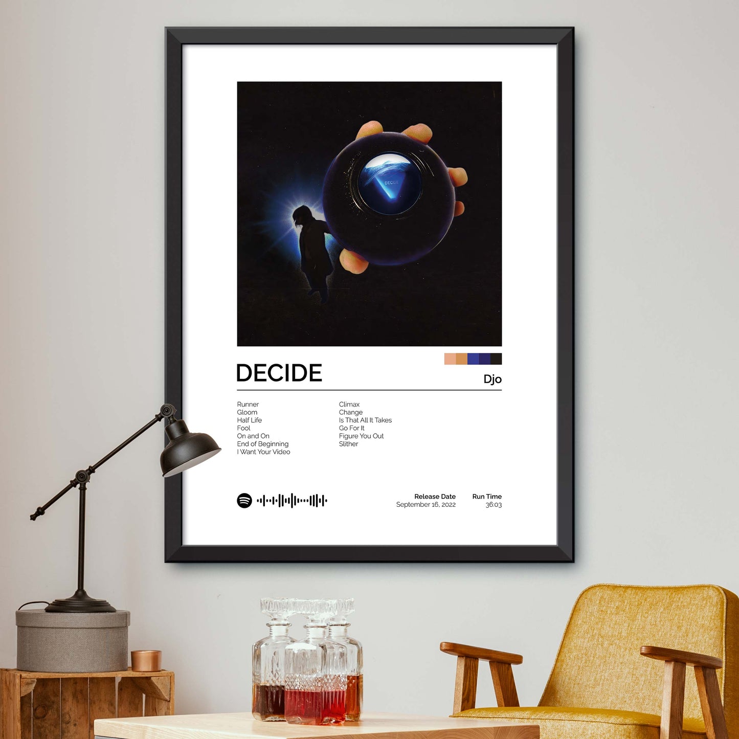 Djo - DECIDE Album Cover Print