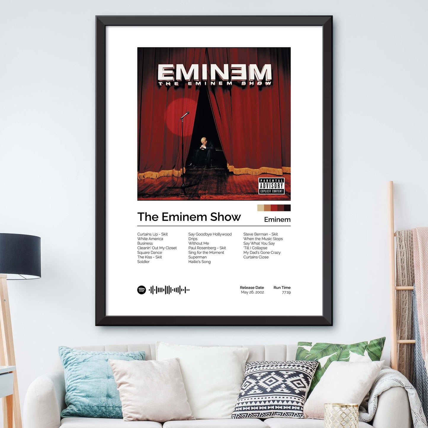 Eminem - The Eminem Show S1 Album Cover Print